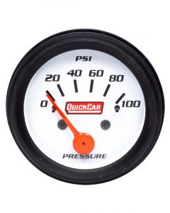 Quickcar Racing Gauge Oil Pressure 2in Open Wheel