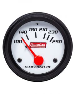 Quickcar Racing Gauge Water Temperature 2in Open Wheel