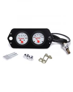 Quickcar Racing Gauge Panel Assembly Sprint Panel Oil Pressure