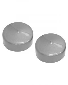 Reese Wheel Hub Dust Cap Press-On Chrome 1.980" Reese Wheel Hubs