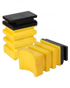 Supersprings Bump Stop Hardware Included Rear PolyYellow 1400 lb