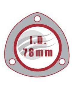 Aunger Exhaust Gasket 3" Collector Gasket Dsf