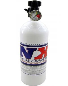 NX Express 15lb Bottle with Lightning 500 Valve with Gauge