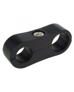 Proflow Billet Aluminium Hose & Tubing Clamp Separators Black Pack of 5
