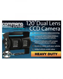 Command Go Heavy Duty CCD Box Style Bracket Dual Lens Camera
