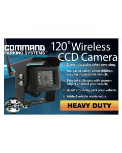 Command Go Heavy Duty CCD Wireless Box Style Bracket Camera