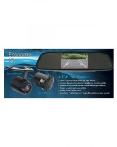 Command Go OE Style Mirror Monitor with 4 Screw Mounting Bracket