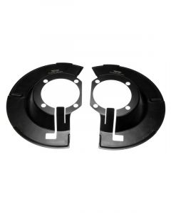 Dorman Brake Dust Shields Steel Black For Dodge Pair