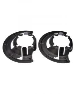 Dorman Brake Dust Shields Steel Black For Ford Pair