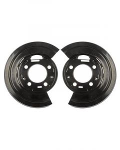 Dorman Backing Plate Rear Disc Brake Steel EDP Coated For Ford Pair