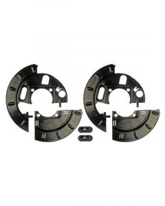 Dorman Rear Disc Brake Backing Plates Pair EDP For Cadillac Chevy GMC