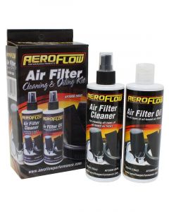 Aeroflow Air Filter Cleaner & Oil Kit 2 x 296ml Bottles