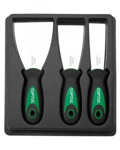 Toptul 3pcs Stainless Steel Putty Knife Set