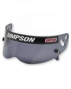 Simpson Replacement Visor For Simpson X Bandit & Diamondback - Silver