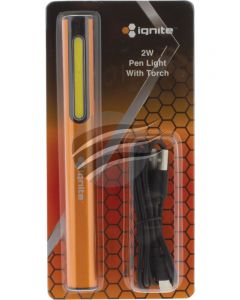 Ignite Rechargable LED Torch & Inspection Light 200 Lumens