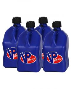 VP Racing Motorsports Fuel Container Jug 20L Square Blue Pack of 4