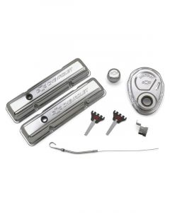 AC Delco Engine Dress-Up Kit Steel Chrome For Chevy Small Block Kit