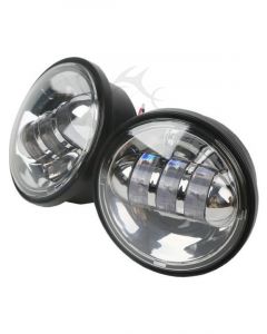 Attitude Headlight 4-1/2 Daymaker Chrome For Harley