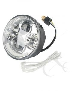 Attitude Headlight 5-3/4 Daymarker Chrome For Harley