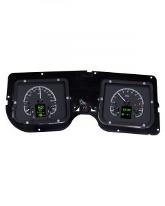 Dakota Digital Gauge Kit Analog/Digital Black Background Multico