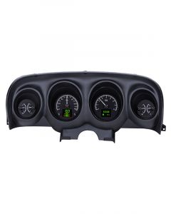 Dakota Digital Gauge Kit Analog/Digital Black Background Multico