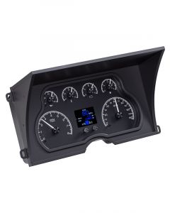 Dakota Digital Gauge Kit Analog/Digital Black Background Multicol