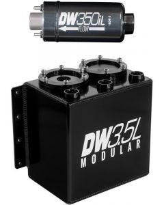 Deatschwerks 3.5L modular surge tank universal. Includes 1 350iL In