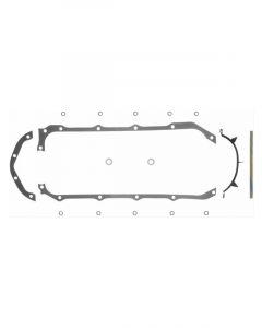 Fel-Pro Oil Pan Gasket Multi-Piece Rubber-Coated Fiber Pontiac 326-455 Ki