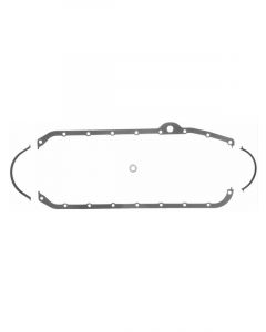 Fel-Pro Oil Pan Gasket Multi-Piece Rubber/Steel Core Chevrolet Small Bloc