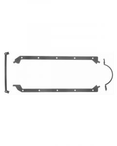 Fel-Pro Oil Pan Gasket Multi-Piece Rubber/Steel Core Pro Stock DRCE/Dart