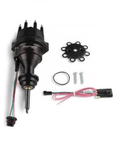 Holley Distributor HyperSpark Hall Effect EFI Billet Black Anodised