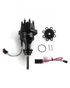 Holley Distributor HyperSpark Hall Effect EFI Billet Black Anodised
