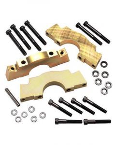 Milodon Main Caps Ductile Iron 3-Centre Straight 4-Bolt Pontiac 421 428