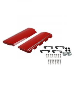 MSD Ignition Coil Covers Atomic LS Aluminium Red MSD Logo Chevrolet Pair