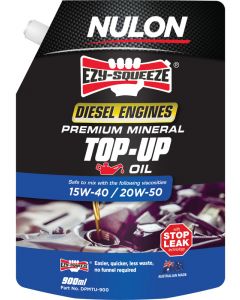 Nulon Diesel Engine Premium Mineral Top-Up Oil 900ml