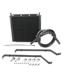 Proflow Trans Oil Cooler kit Black Powder Coat HOLDEN Commodore VY