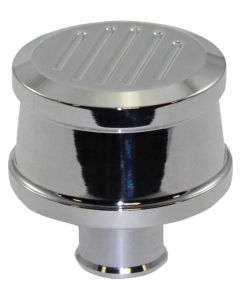 Proflow Breather Cap Push-In Ball-Milled Polished Aluminum