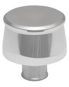 Proflow Breather Cap Push-In Smooth Polished Aluminum