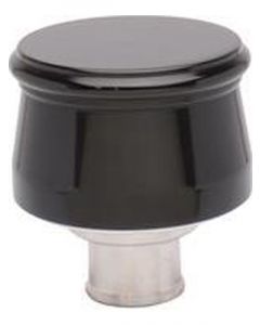 Proflow Breather Cap Push-In SmoothBlack Aluminum