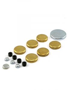 Proflow Freeze Welsh plugs Brass Ford 221-302 351W Kit