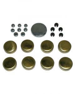 Proform Brass Freeze Plug Kit For Small Block Chevy 400 Engines All Sizes