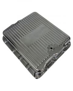 RTS Transmission Pan Aluminium Polished Finned Chev Holden TH700R4 4L60