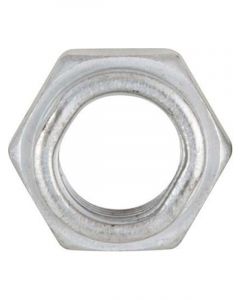 Strange Wheel Stud Lock Nut Hex 5 8-18 in. Thread Steel Natural