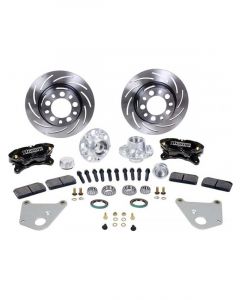 Strange Disc Brakes Lightweight Front Manual Slotted Surface Rotors 1-