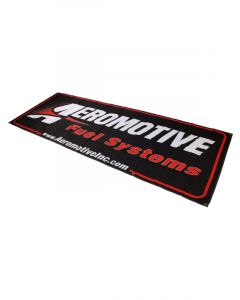 Aeromotive Banner 32in x 92in Black/Red