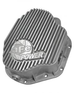 AFE Rear Differential Cover Raw; Street Series; For Dodge Diesel Truc
