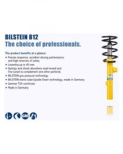 Bilstein B12 Pro-Kit Front and Rear Suspension Kit