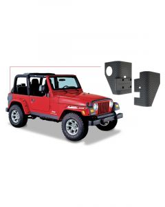 Bushwacker 97-06 For Jeep Wrangler Trail Armor Rear Corners Black