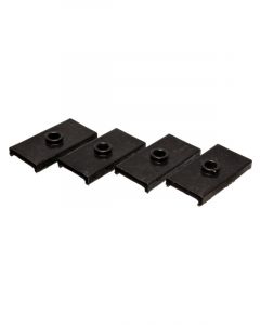 Energy Suspension Rear Leaf Spring Pad Set 62-80 MG MGB Black
