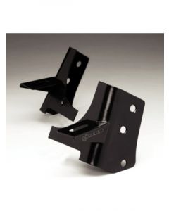 KC Hilites A-Pillar Windshield Hinge Light Mount Bracket Set For 97-06 Jeep TJ
